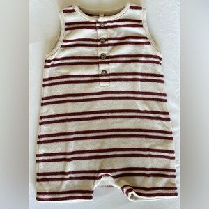 Rylee + Cru Davis Romper - Red Stripe